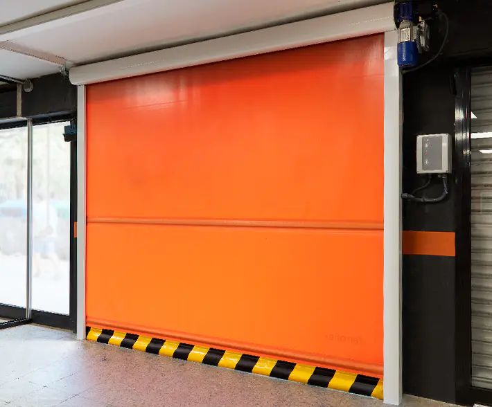 Höghastighetsupprullningsdörrar