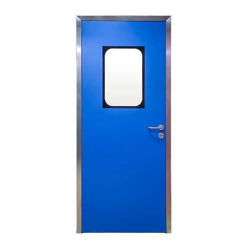 Ståldörr i rostfritt stål