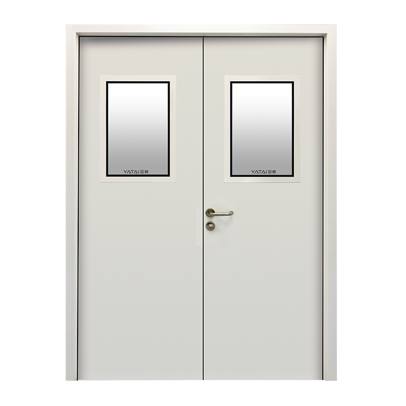 Brandklassade värmebeständiga renrumsdörrar