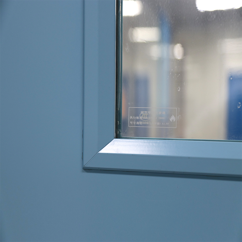 Brandklassade värmebeständiga renrumsdörrar