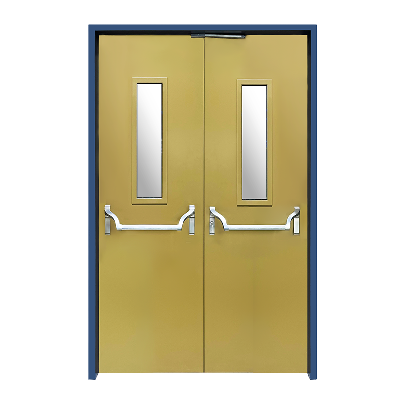 Brandklassade värmebeständiga renrumsdörrar