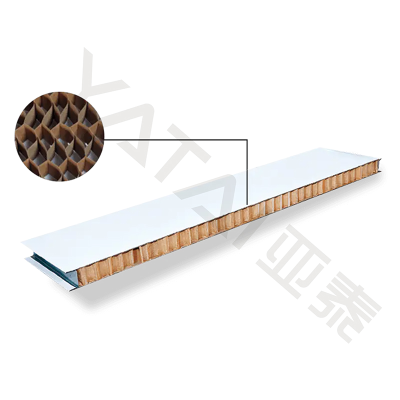 Maskintillverkad papper honeycomb sandwichpanel